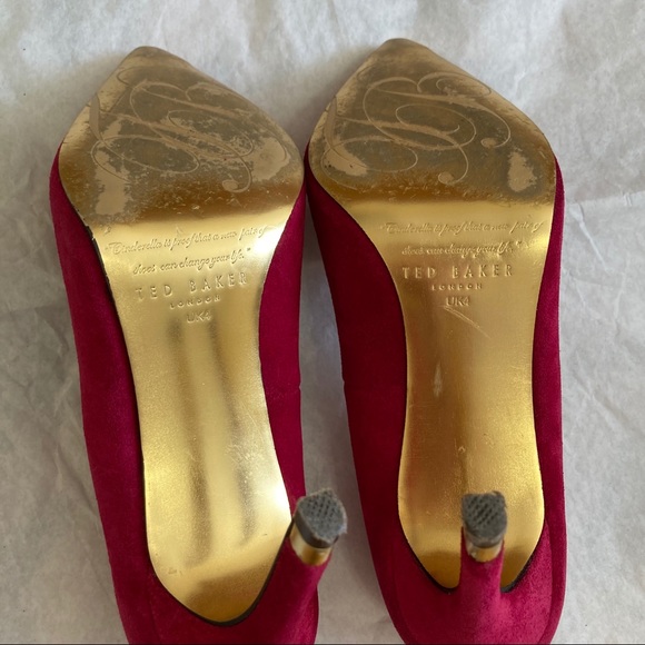 Ted Baker suede court pumps - Picture 9 of 11